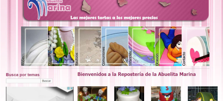 Website Abuelitamarina.com Website Abuelitamarina.com